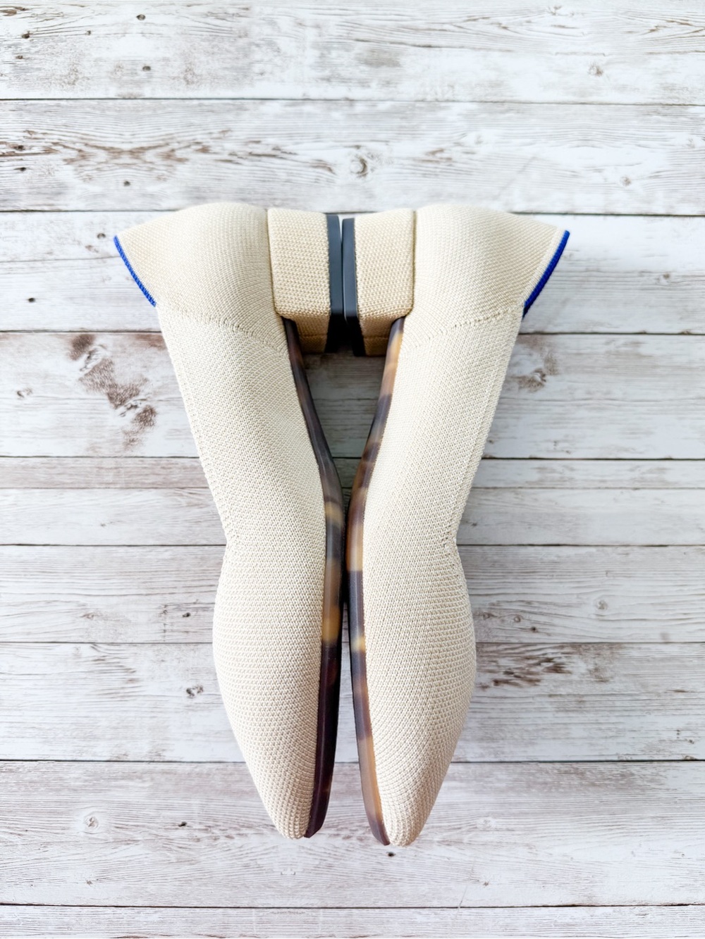 NEW Rothy’s The High Point Comfort Heel Sand Stone Tan Size 6 - Picture 6 of 15